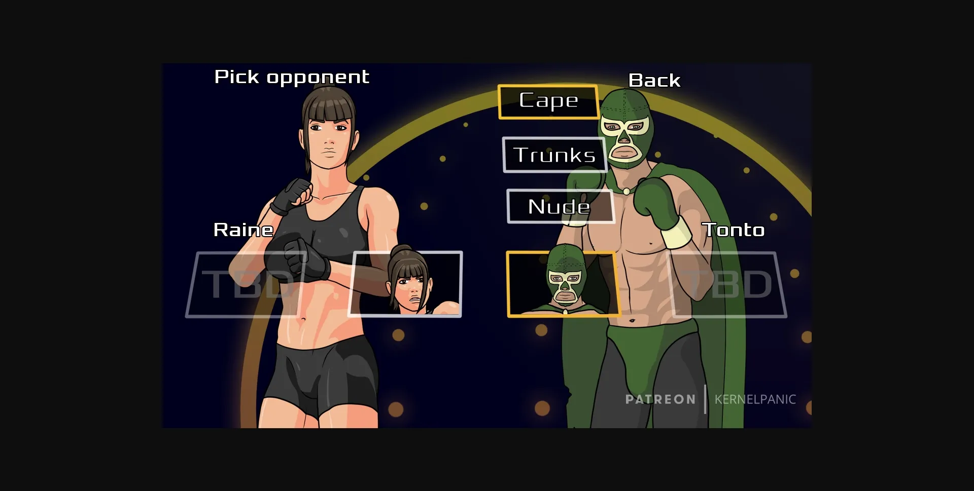 Ren'Py Abandoned Eternal Showdown [pre-alpha] [Kernel Panic] | Free Adult Games