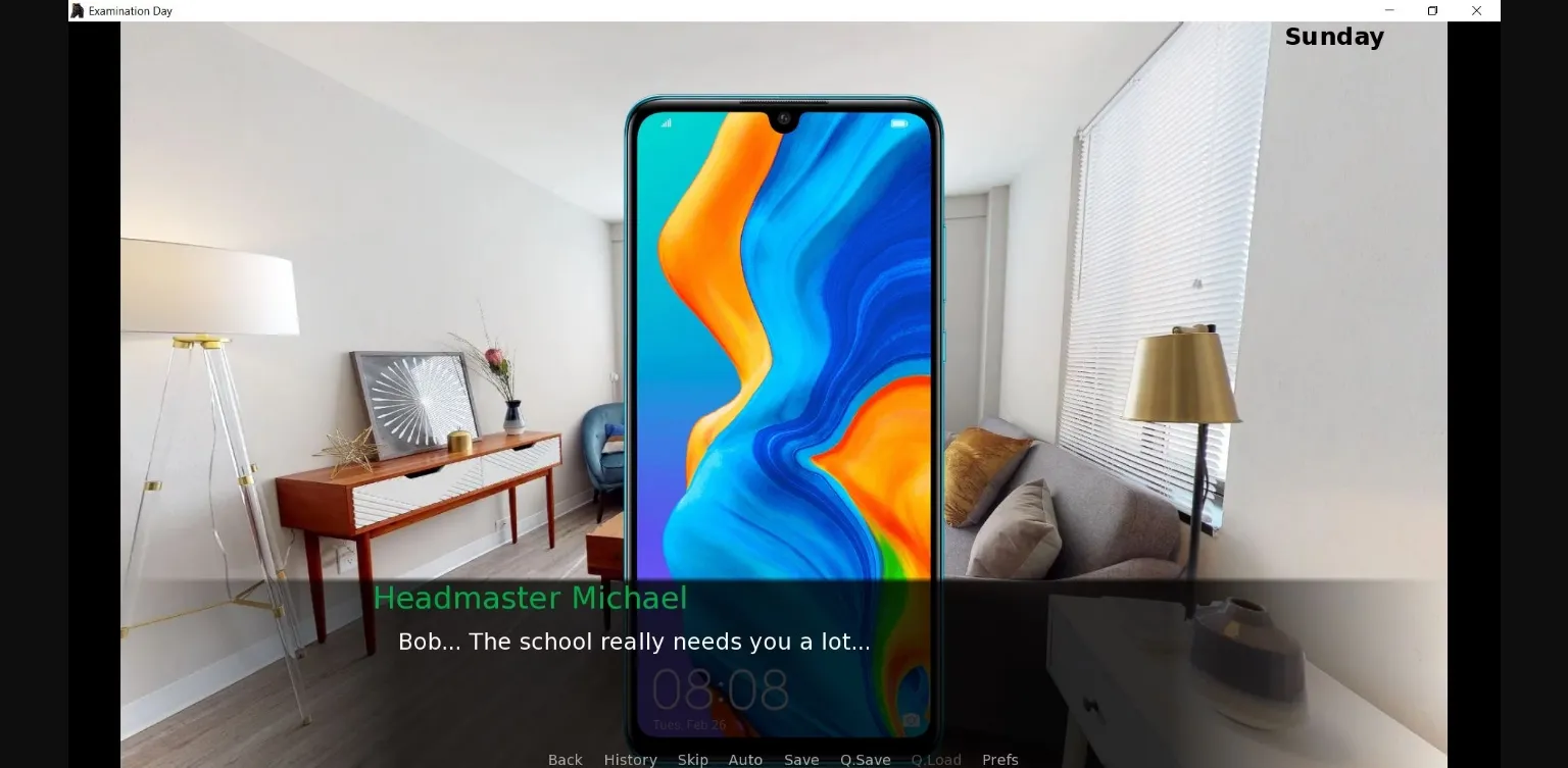 Ren'Py Abandoned Examination Day [v0.1.3.1] [HelotGames] | Free Adult Games