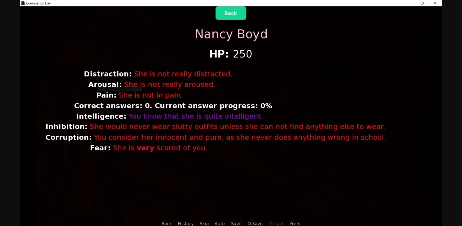 Ren'Py Abandoned Examination Day [v0.1.3.1] [HelotGames] | Free Adult Games