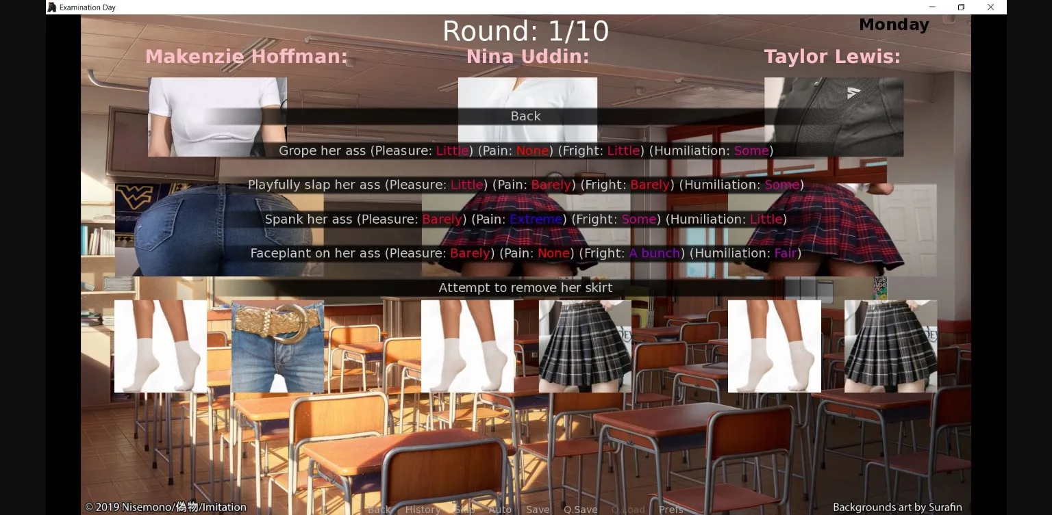 Ren'Py Abandoned Examination Day [v0.1.3.1] [HelotGames] | Free Adult Games