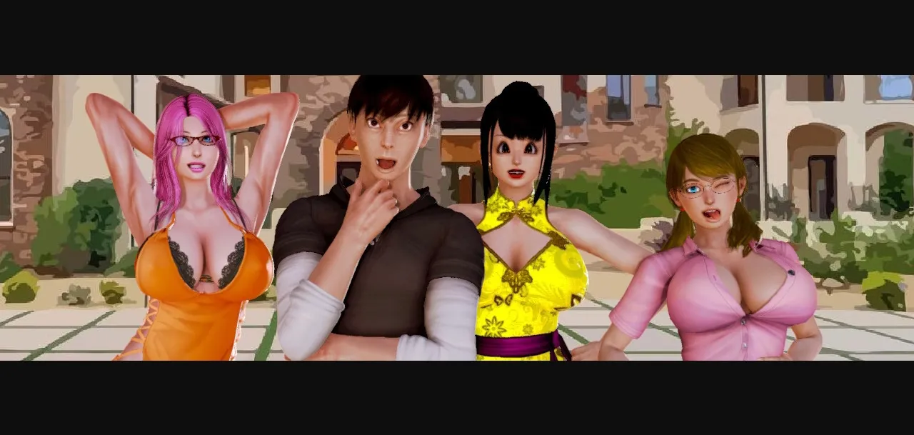 Ren'Py Abandoned Harem Village [v0.01b] [Kinky Juice] | Free Adult Games