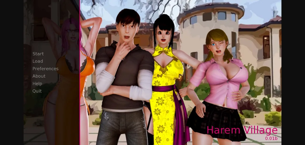 Ren'Py Abandoned Harem Village [v0.01b] [Kinky Juice] | Free Adult Games