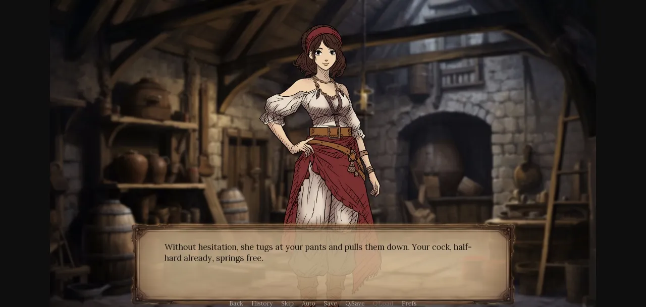 Ren'Py Abandoned Help, I'm the Only Man in This Town! [v0.2] [Tangerinelo] | Free Adult Games