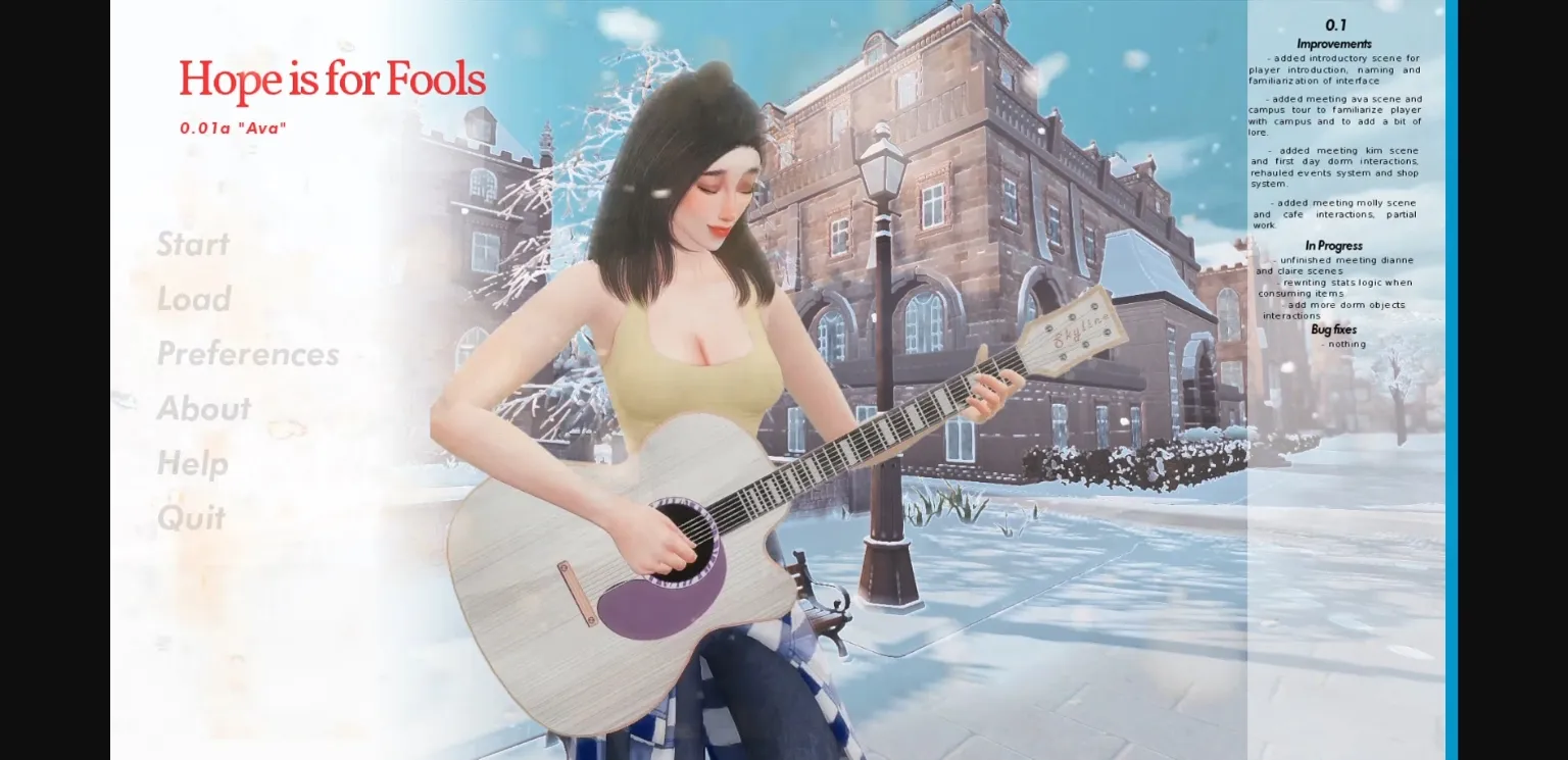 Ren'Py Abandoned Hope Is For Fools [v0.01] [Einherjar Studios] | Free Adult Games