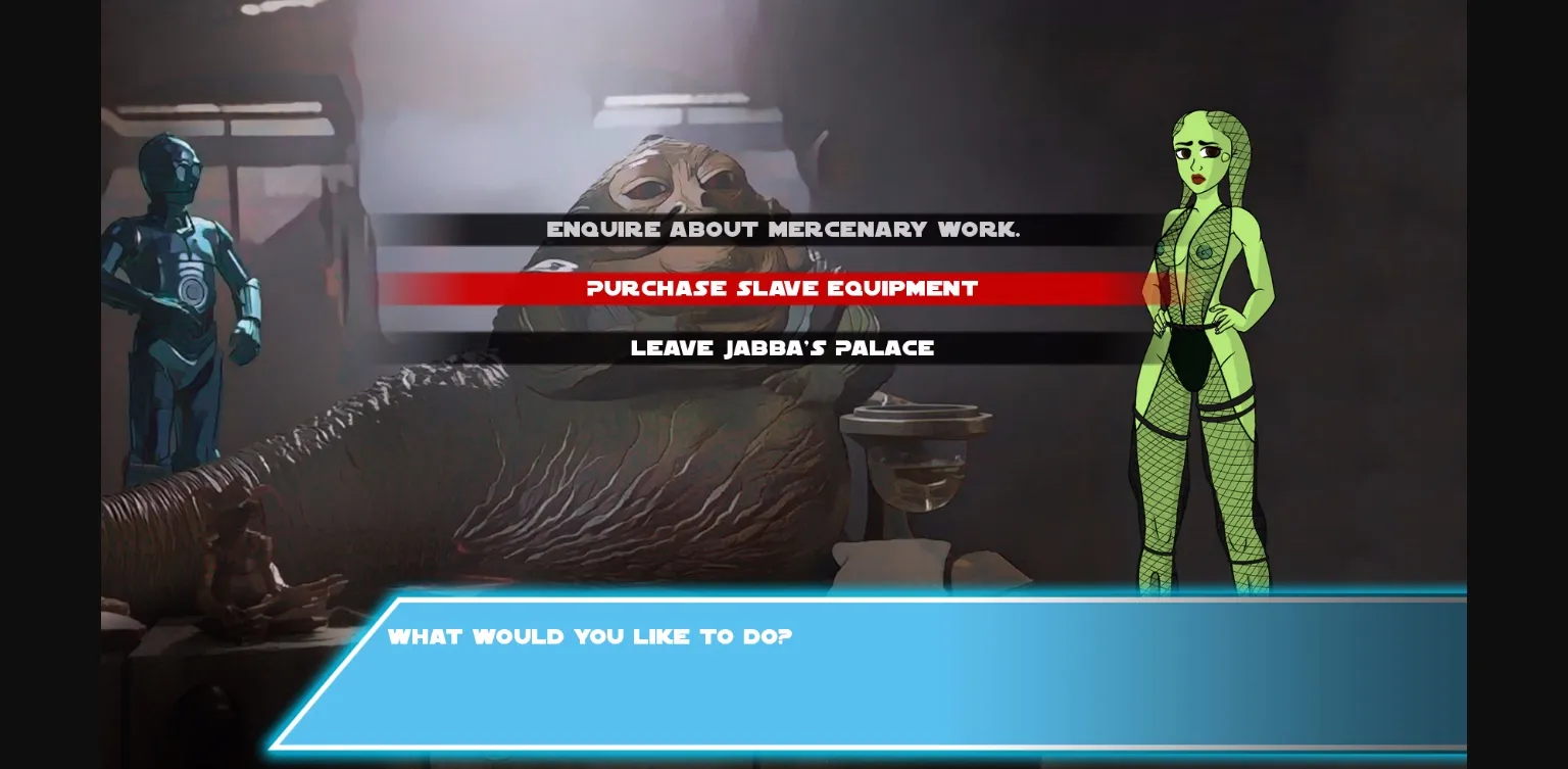 Ren'Py Abandoned Jedi Trainer [v0.9.2] [Millennium Malcolm] | Free Adult Games