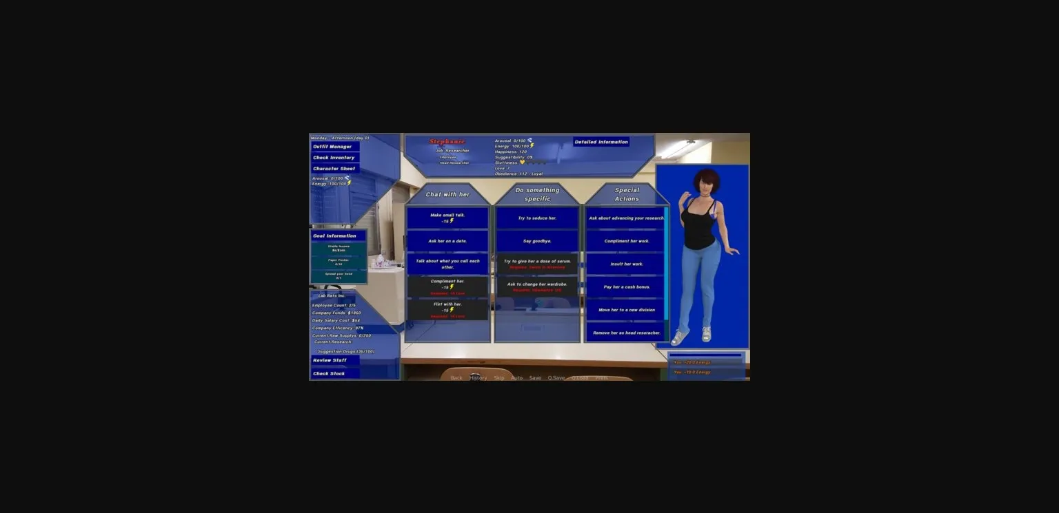 Ren'Py Abandoned Lab Rats 2 [v0.51.1] [Vren] | Free Adult Games