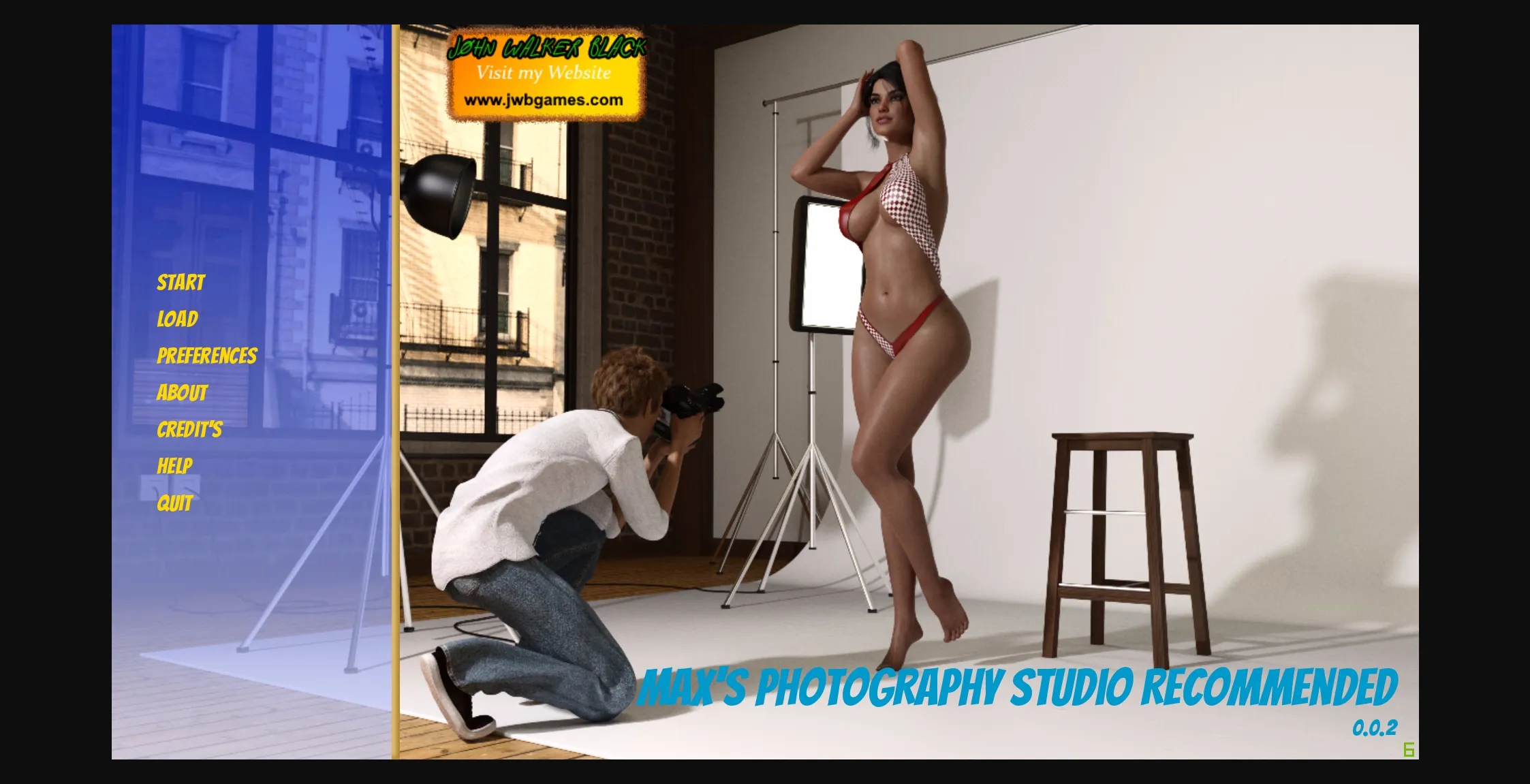 Ren'Py Abandoned Max's Photography Studio [v0.0.2 Alpha] [JWBNovels] | Free Adult Games