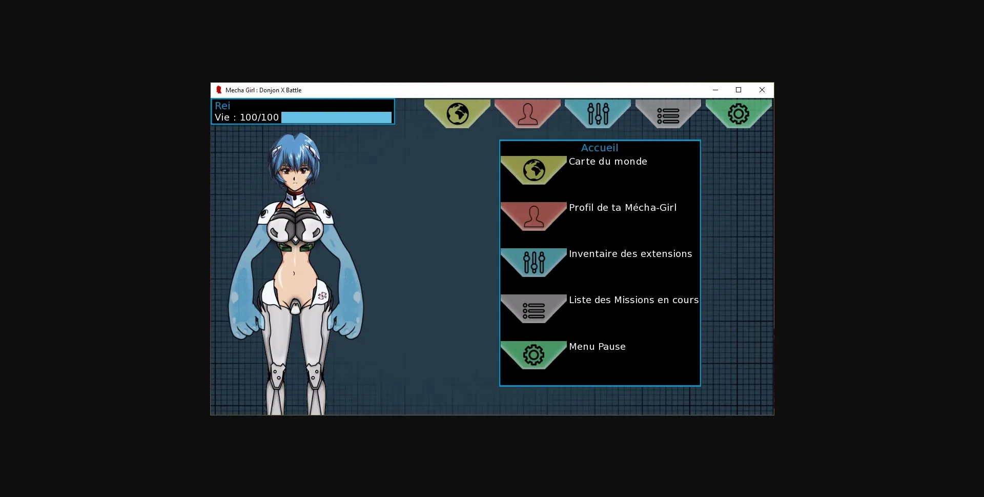 Ren'Py Abandoned Mecha Girl   Donjon X Battle [Demo] [The Lionesses of Sins] | Free Adult Games