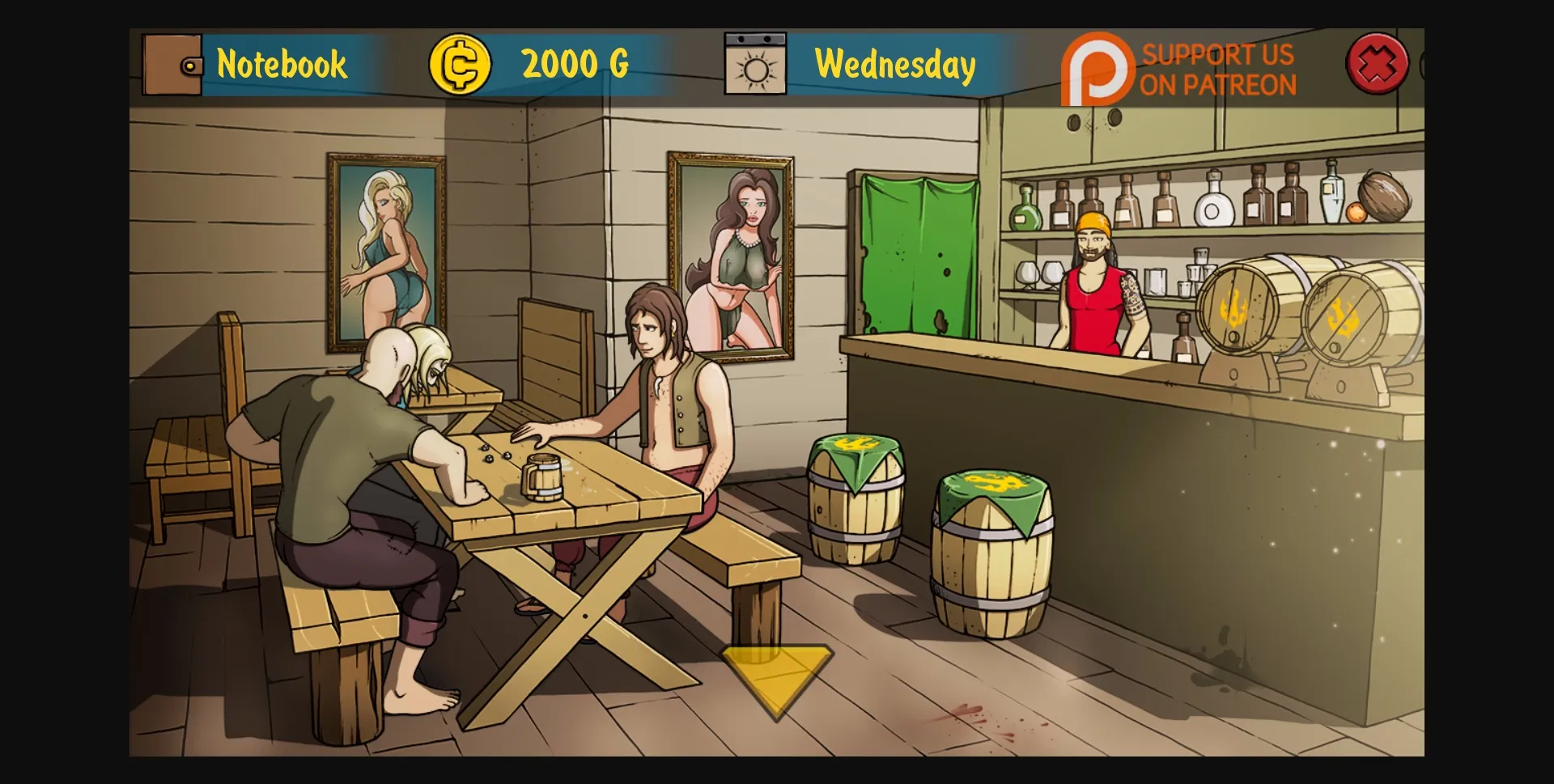 Ren'Py Abandoned Pirates  Golden Tits [Ch.1 v25-1] [Hot Bunny] | Free Adult Games