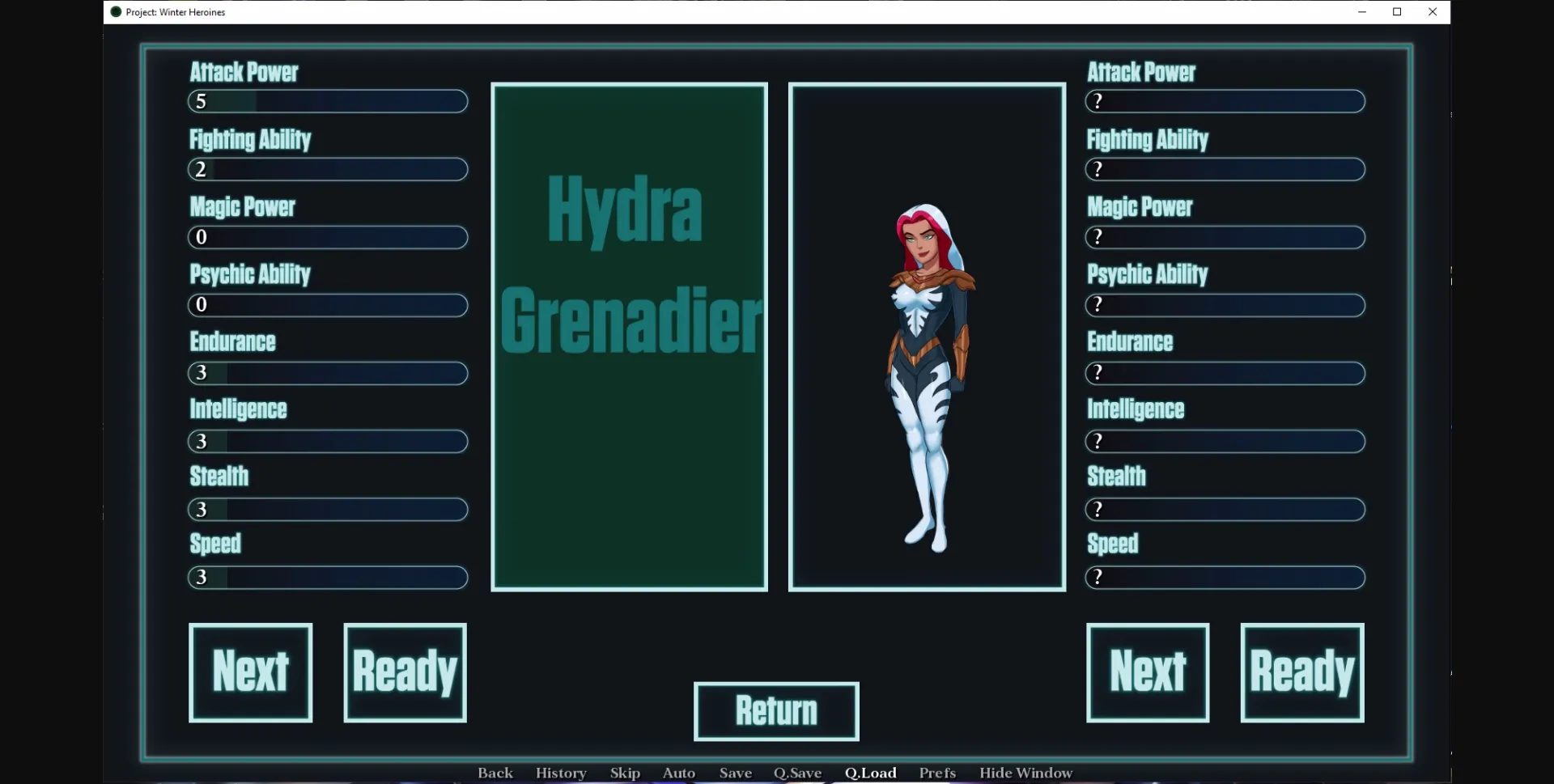 Ren'Py Abandoned Project Winter Heroines [v0.18] [Henshinvolt & Felsouth] | Free Adult Games