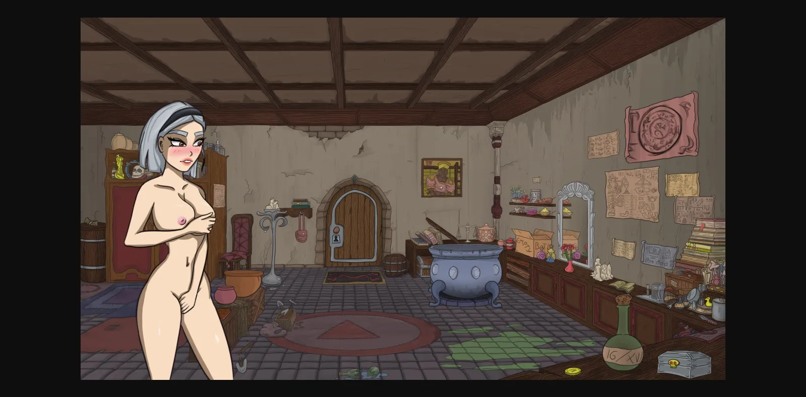 Ren'Py Abandoned Sabrina  The Invisible Art [v0.64] [Omar company] | Free Adult Games