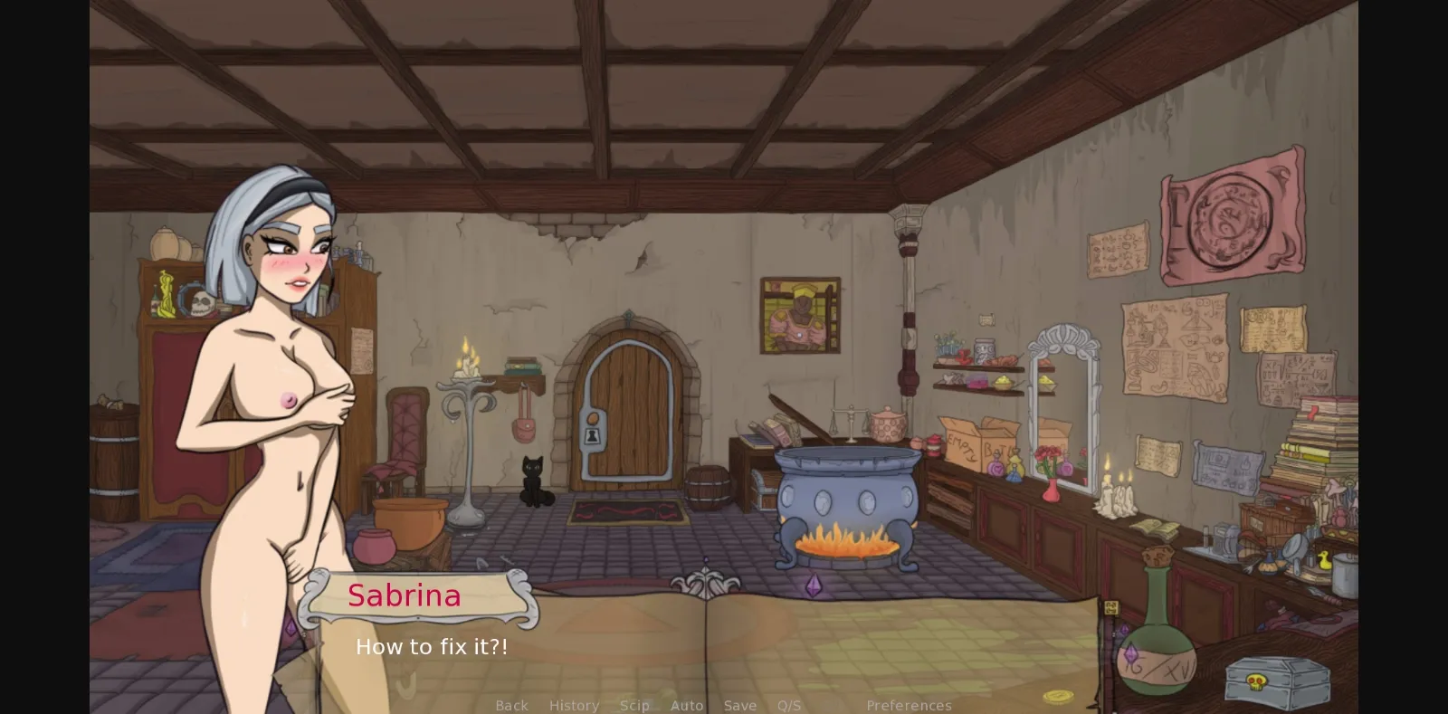 Ren'Py Abandoned Sabrina  The Invisible Art [v0.64] [Omar company] | Free Adult Games