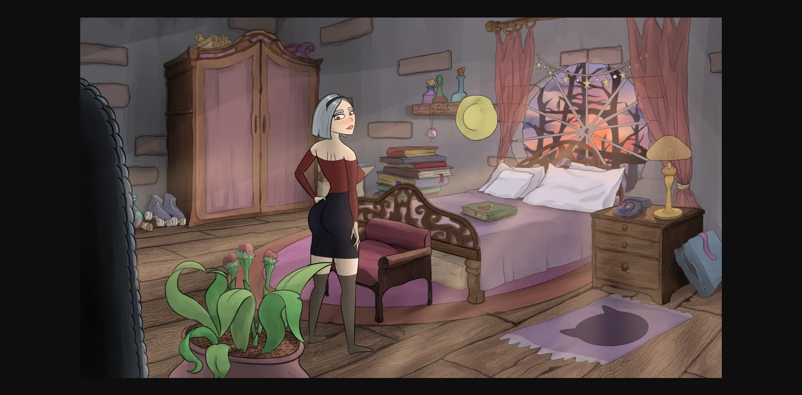 Ren'Py Abandoned Sabrina  The Invisible Art [v0.64] [Omar company] | Free Adult Games