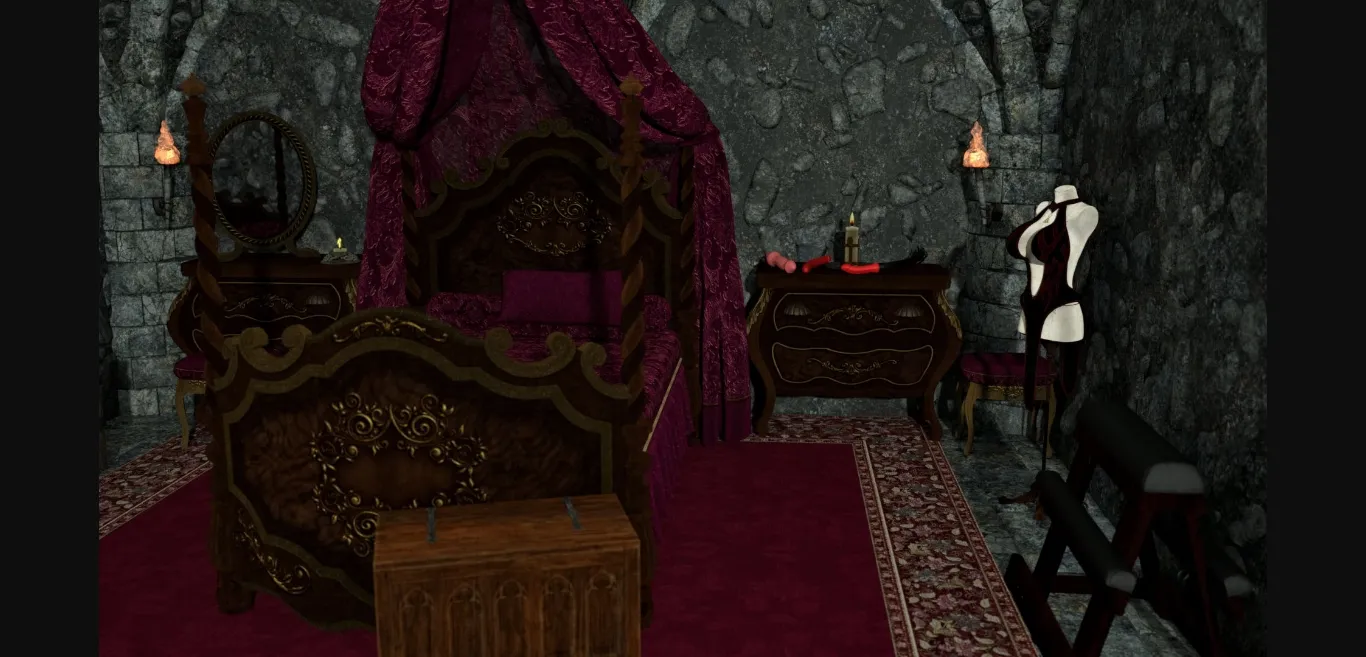 Ren'Py Abandoned Salune's Slave Training [Demo] [Red Leather Art] | Free Adult Games