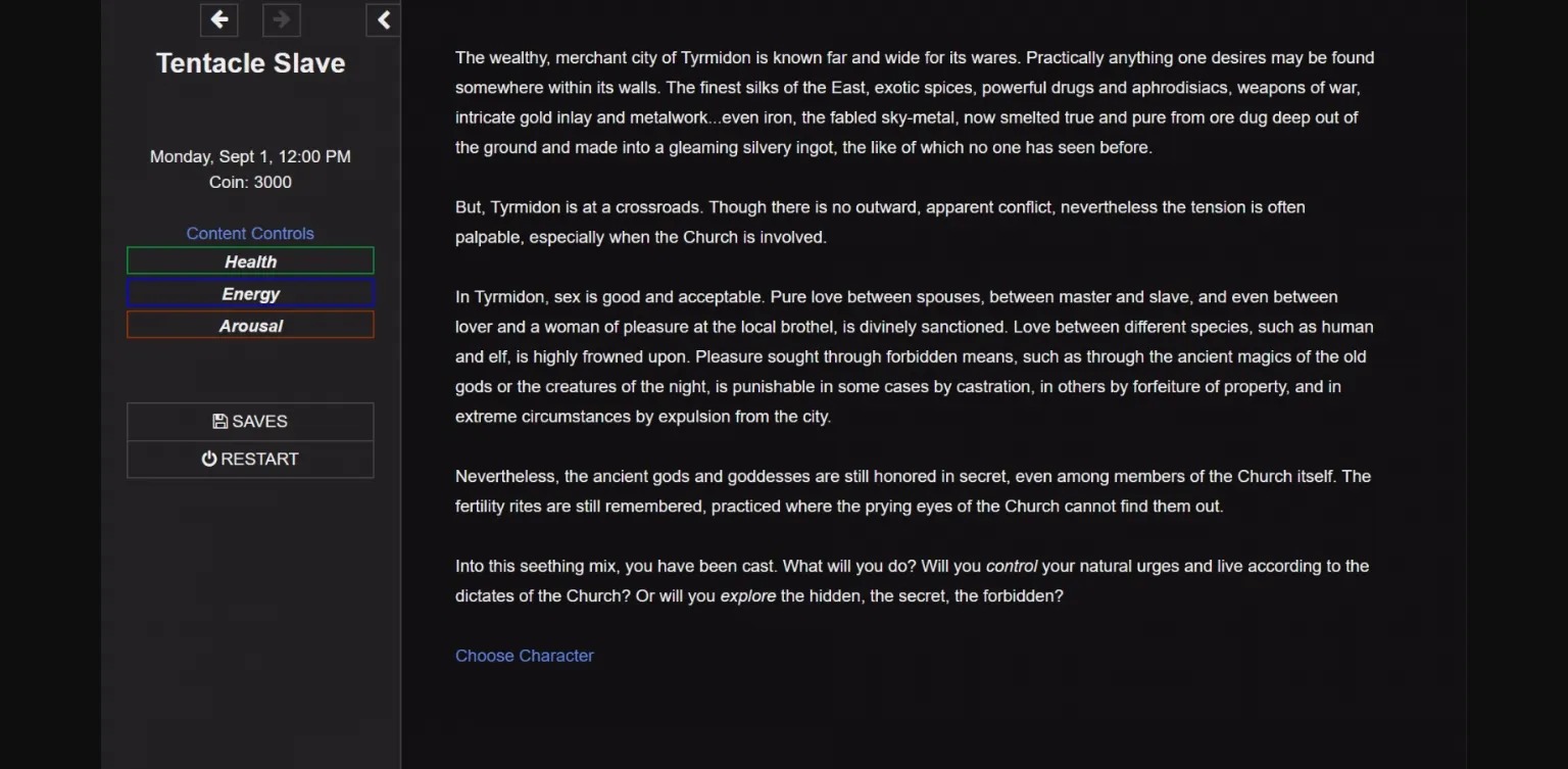 Ren'Py Abandoned Tentacle Slave [v0.45] [Mouseguru] | Free Adult Games