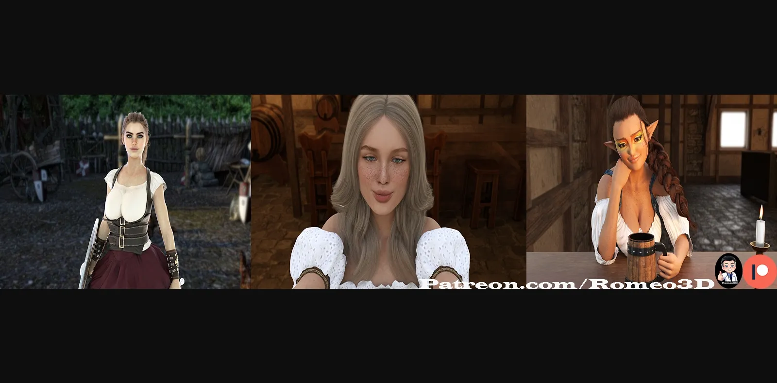 Ren'Py Abandoned The Blacksmith's Son [Demo] [Romeo3D] | Free Adult Games