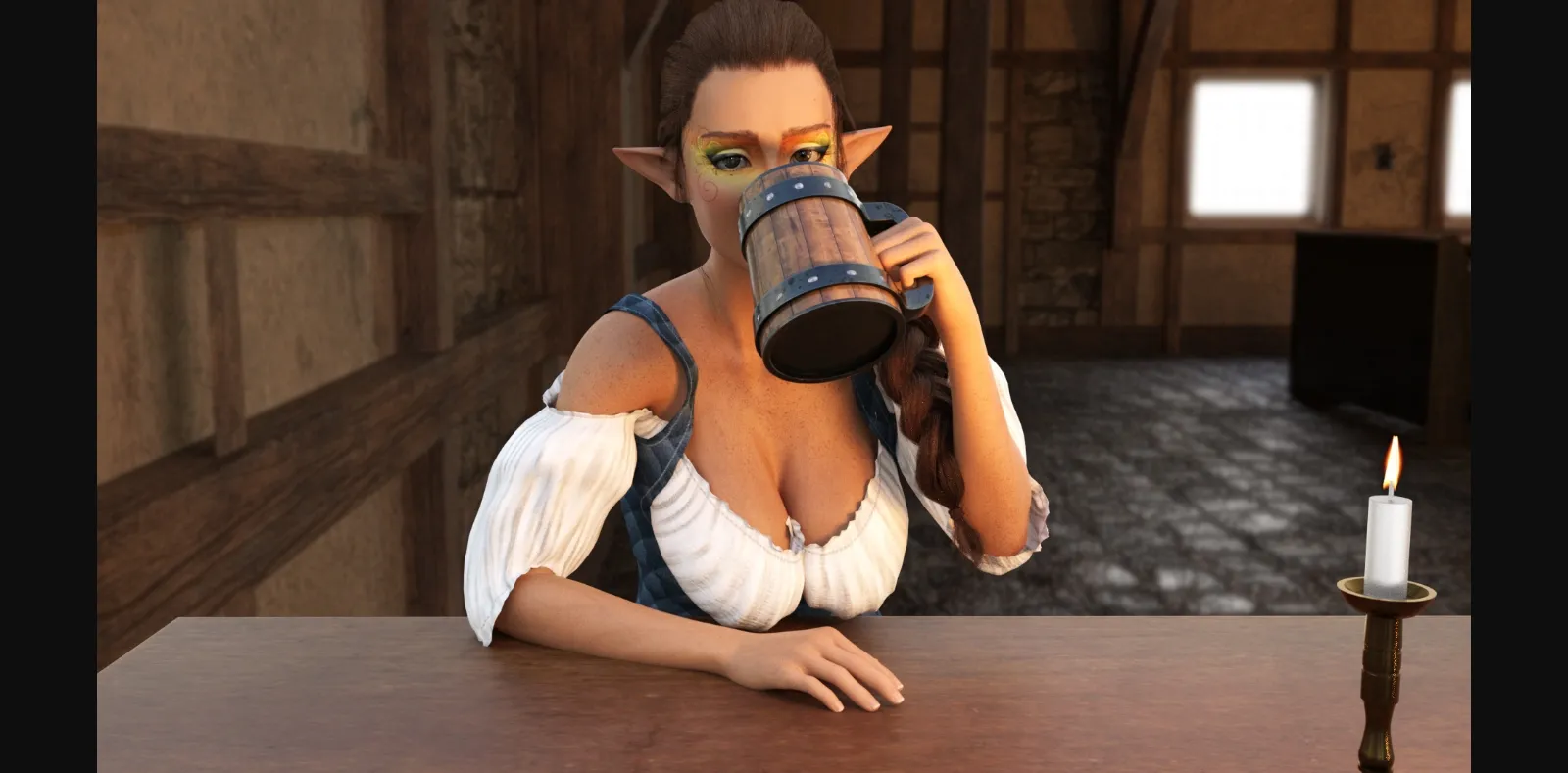 Ren'Py Abandoned The Blacksmith's Son [Demo] [Romeo3D] | Free Adult Games