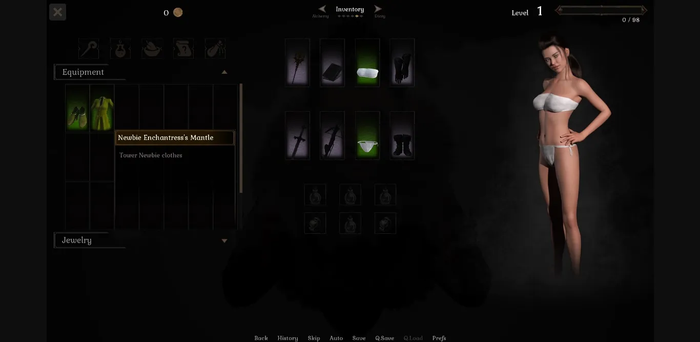 Ren'Py Abandoned The Last Enchantress  Revival [v0.0.3] [MrgT Nu'ar Studios] | Free Adult Games