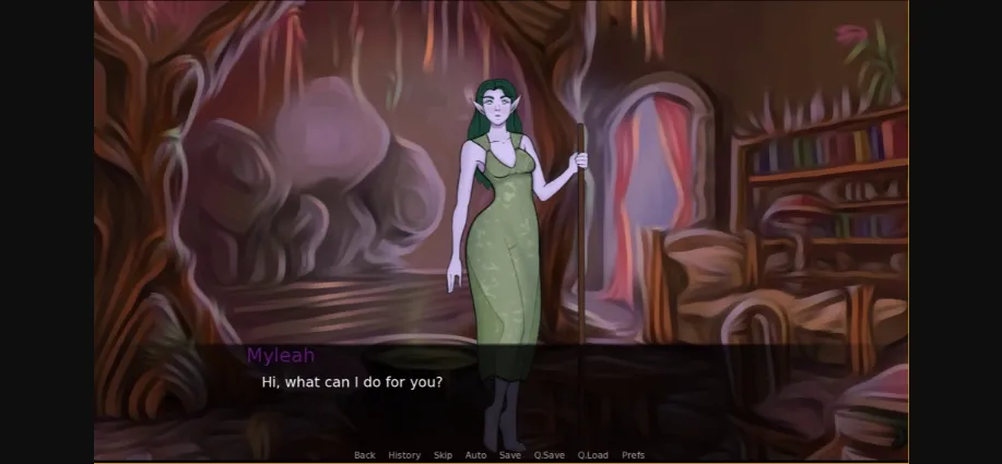 Ren'Py Abandoned The Rune Wielder [Ep.1] [OskourDraw] | Free Adult Games