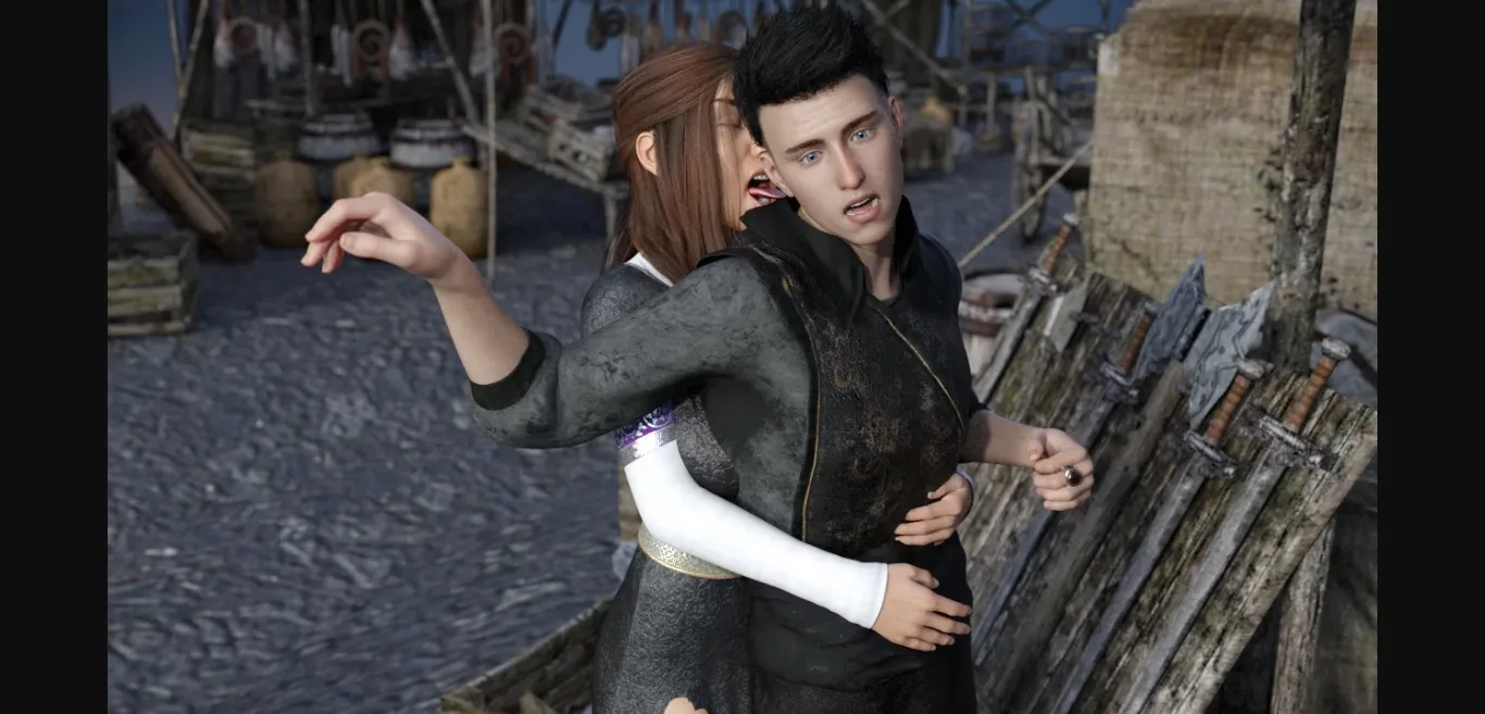 Ren'Py Abandoned Town of Femdom - A Reluctant Hero [v0.36] [jinjonkun] | Free Adult Games