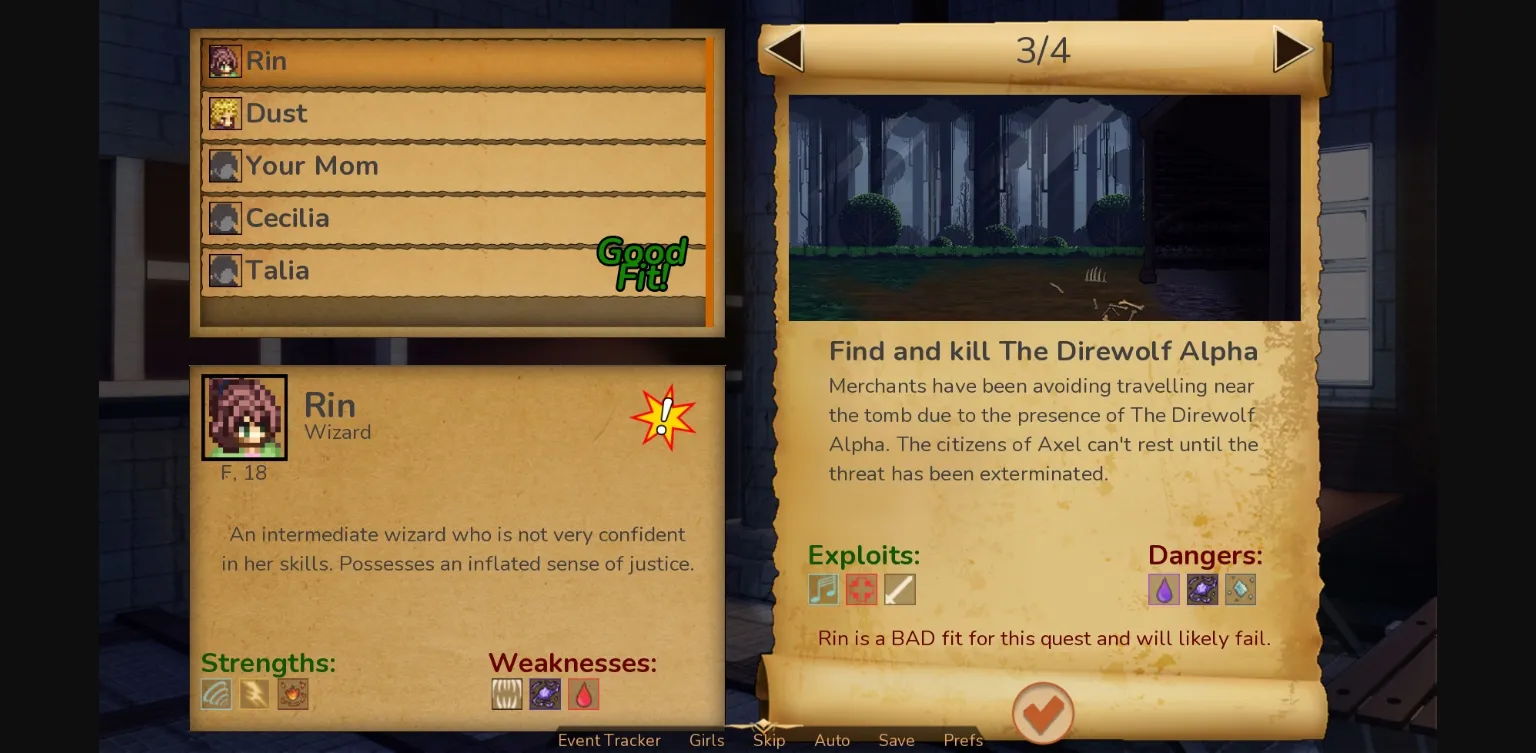 Ren'Py Adventurer Trainer [v0.2.1a] [PastryIRL] | Free Adult Games