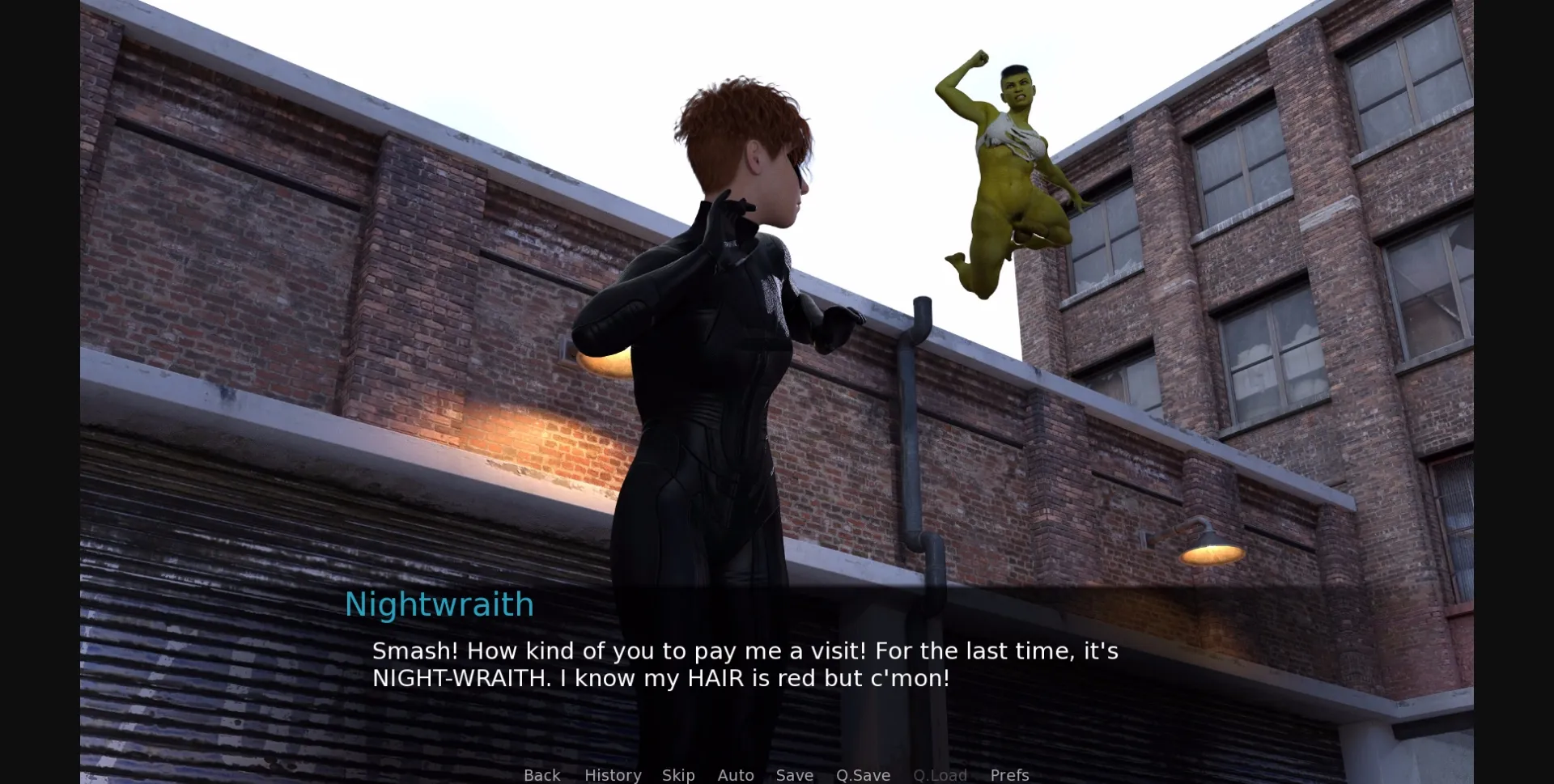 Ren'Py Adventures of a Rookie Superhero [v1.9] [Sneaky Games] | Free Adult Games