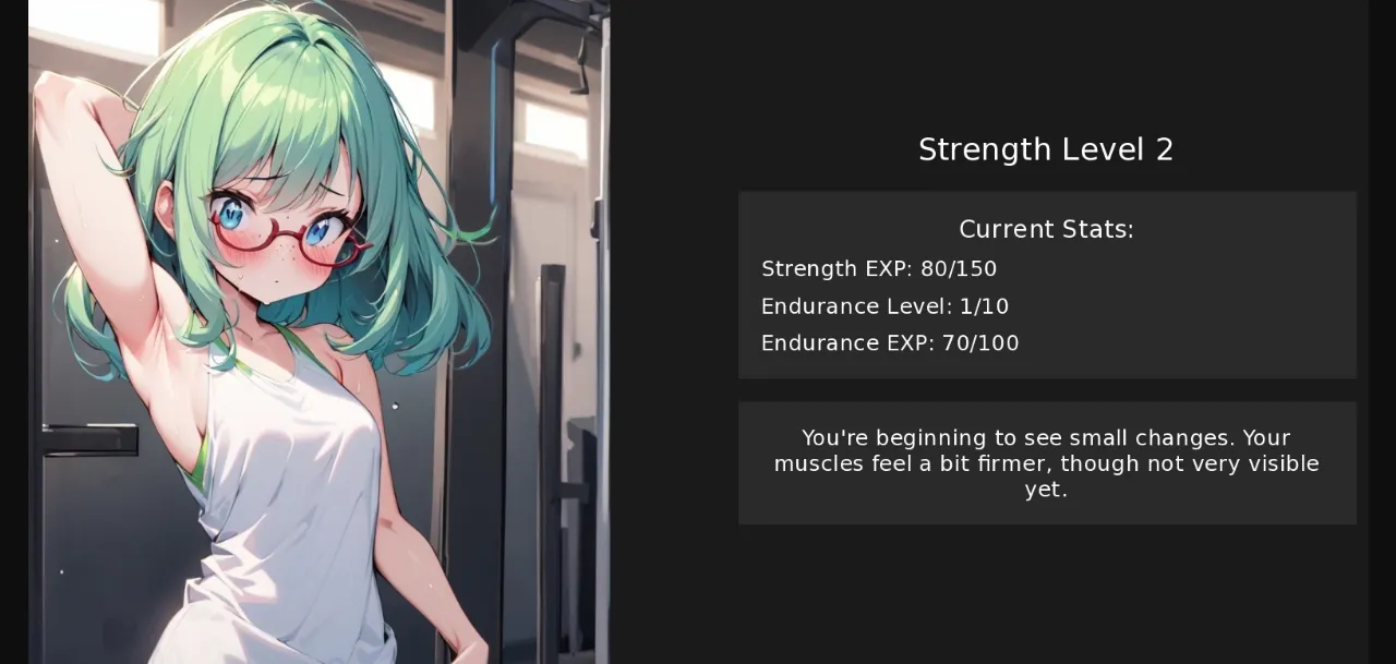 Ren'Py Becoming Amazon [v0.2] [Curvy Enjoyer] | Free Adult Games