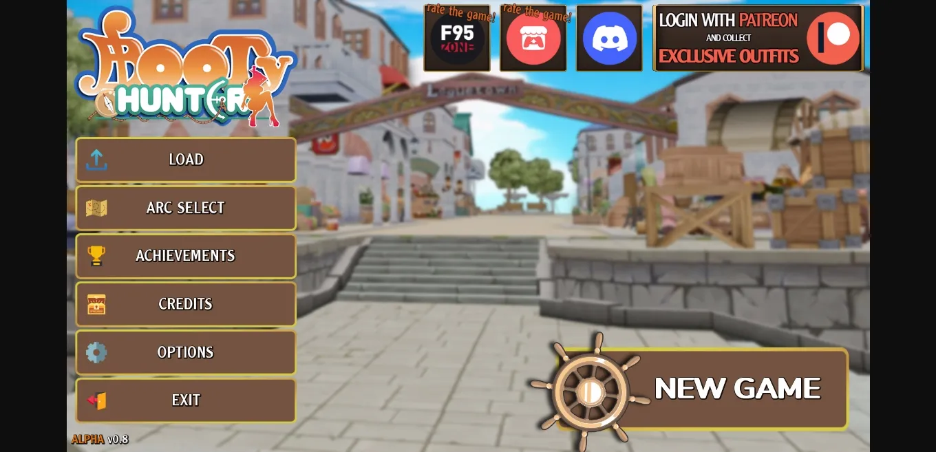 Ren'Py Booty Hunter [Alpha v0.9.1] [TheAlleyGuy] | Free Adult Games