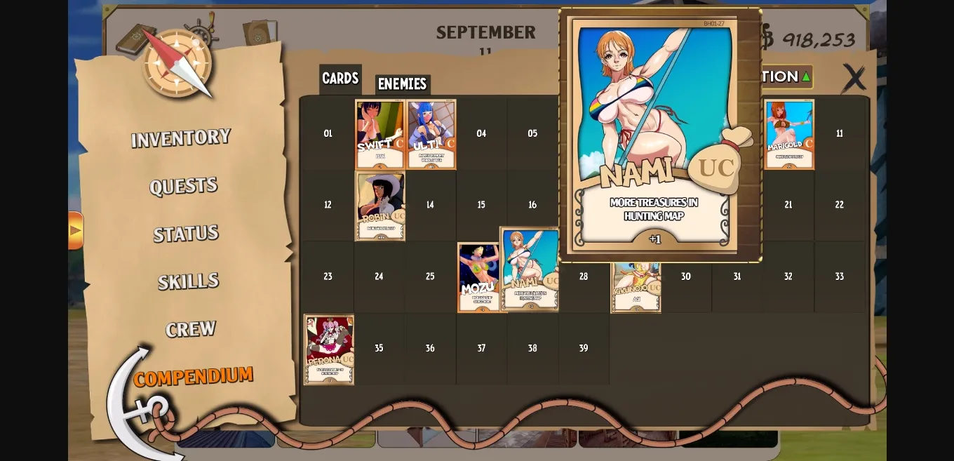 Ren'Py Booty Hunter [Alpha v0.9.1] [TheAlleyGuy] | Free Adult Games