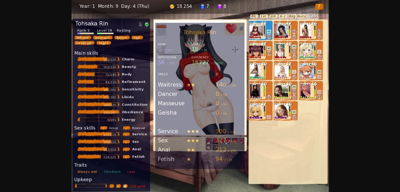 Ren'Py Brothel King [v0.3t.2] [Goldo] | Free Adult Games