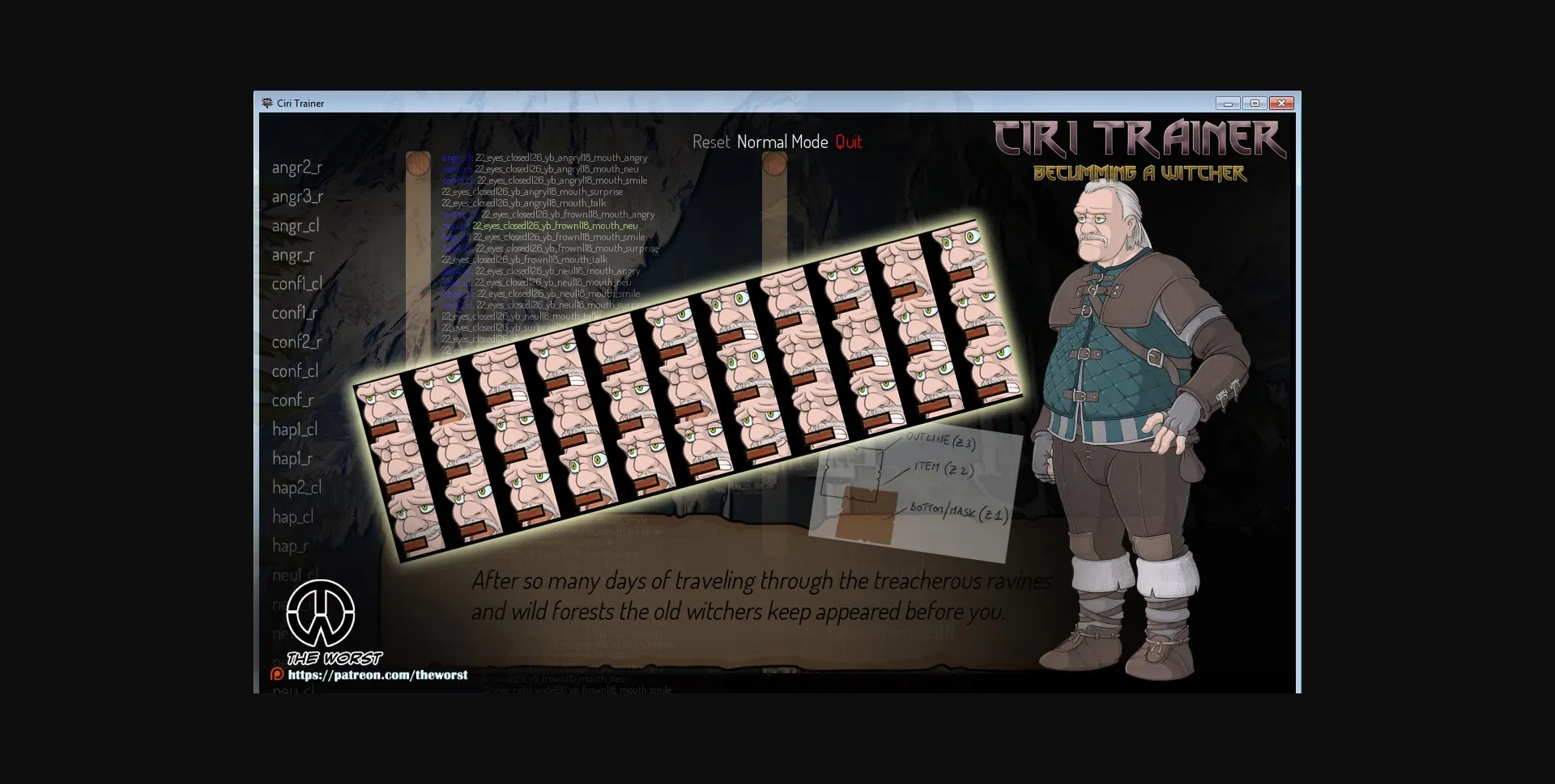 Ren'Py Completed Ciri Trainer [Ch. 5 v1.0 Beta] [The Worst] | Free Adult Games