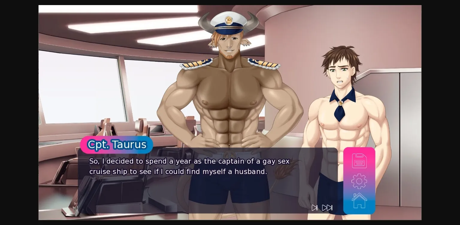 Ren'Py Completed Hardcore Cruising  A Sci-Fi Gay Sex Cruise! [Final] [Y Press Games] | Free Adult Games