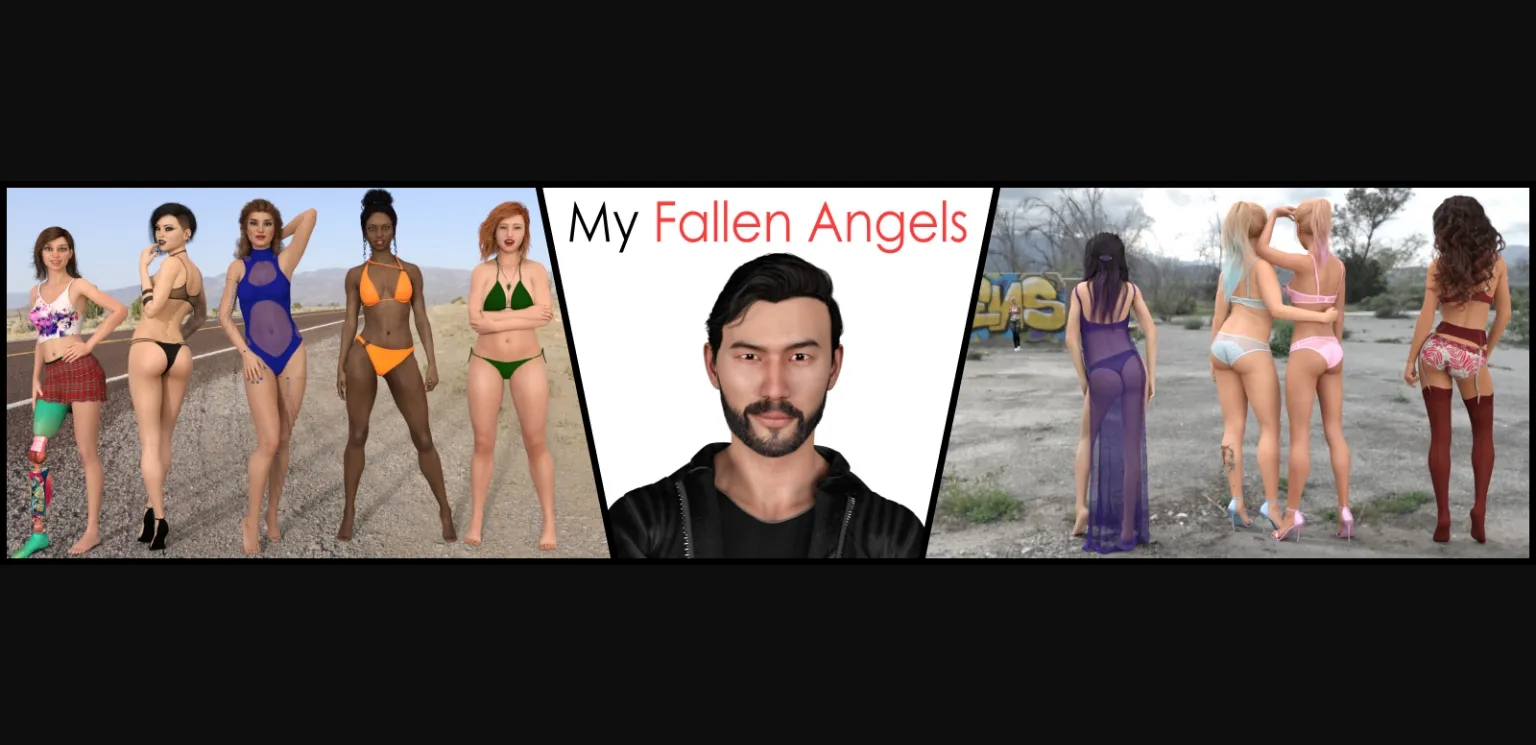Ren'Py Completed My Fallen Angels [v1.0.1] [Bad Angel Games] | Free Adult Games