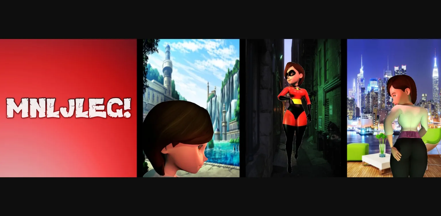 Ren'Py Completed My Neighbor Looks Just Like Elasti Girl! [Final] [ZaneSFM] | Free Adult Games