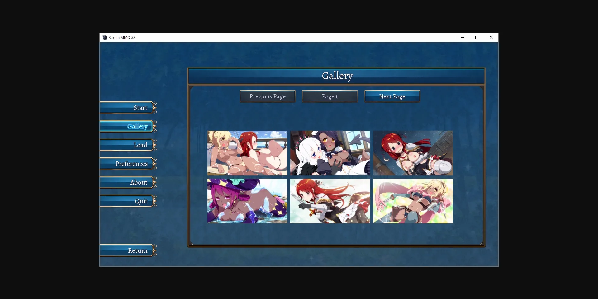 Ren'Py Completed Sakura MMO 3 [Final] [Winged Cloud] | Free Adult Games