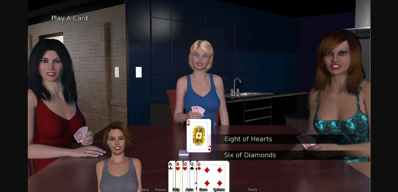 Ren'Py Completed Strip Crazy Eights [Final] [ArianeB] | Free Adult Games