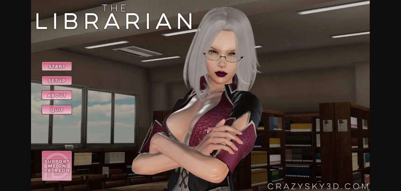 Ren'Py Completed The Librarian [v1.0] [CrazySky3D] | Free Adult Games