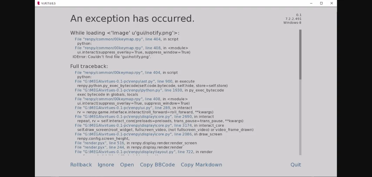 Ren'Py Completed V.I.R.T.U.E.S. [v17] [NoMeme] | Free Adult Games