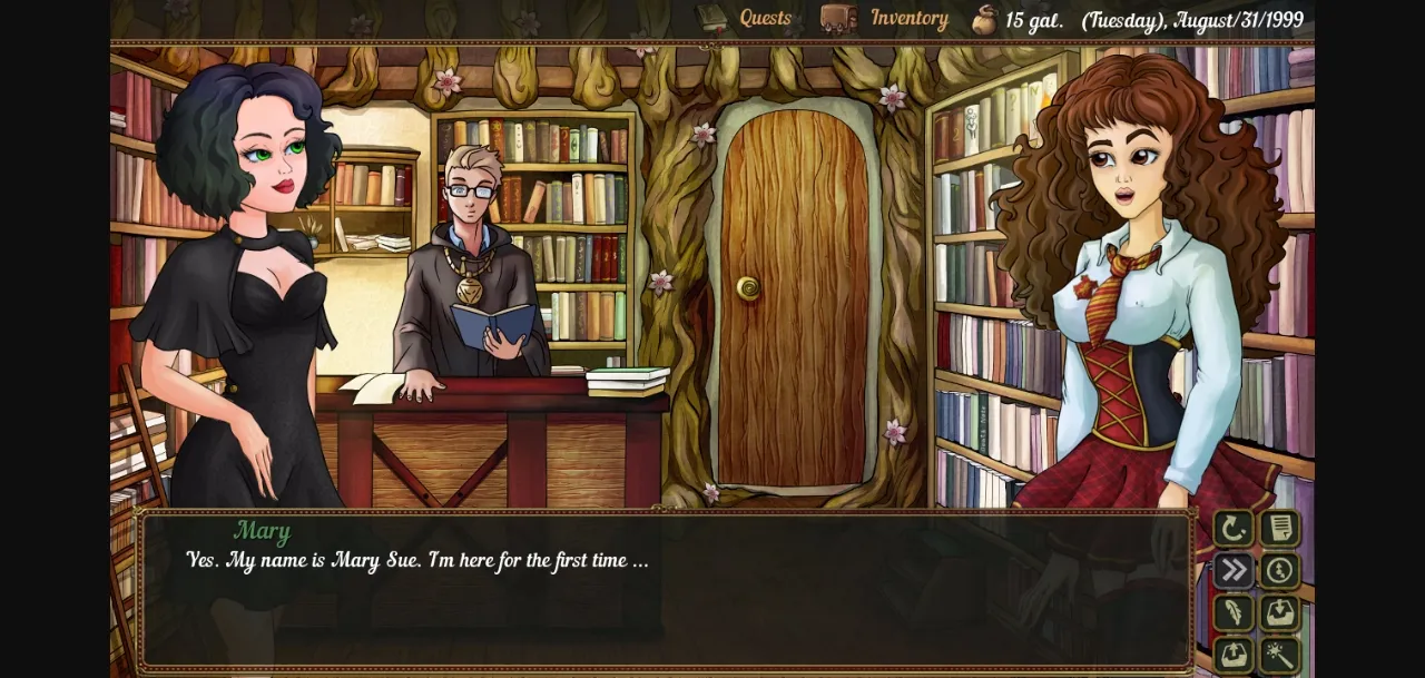 Ren'Py Completed Wands and Witches [v1.0 Public] [Great Chicken Studio] | Free Adult Games