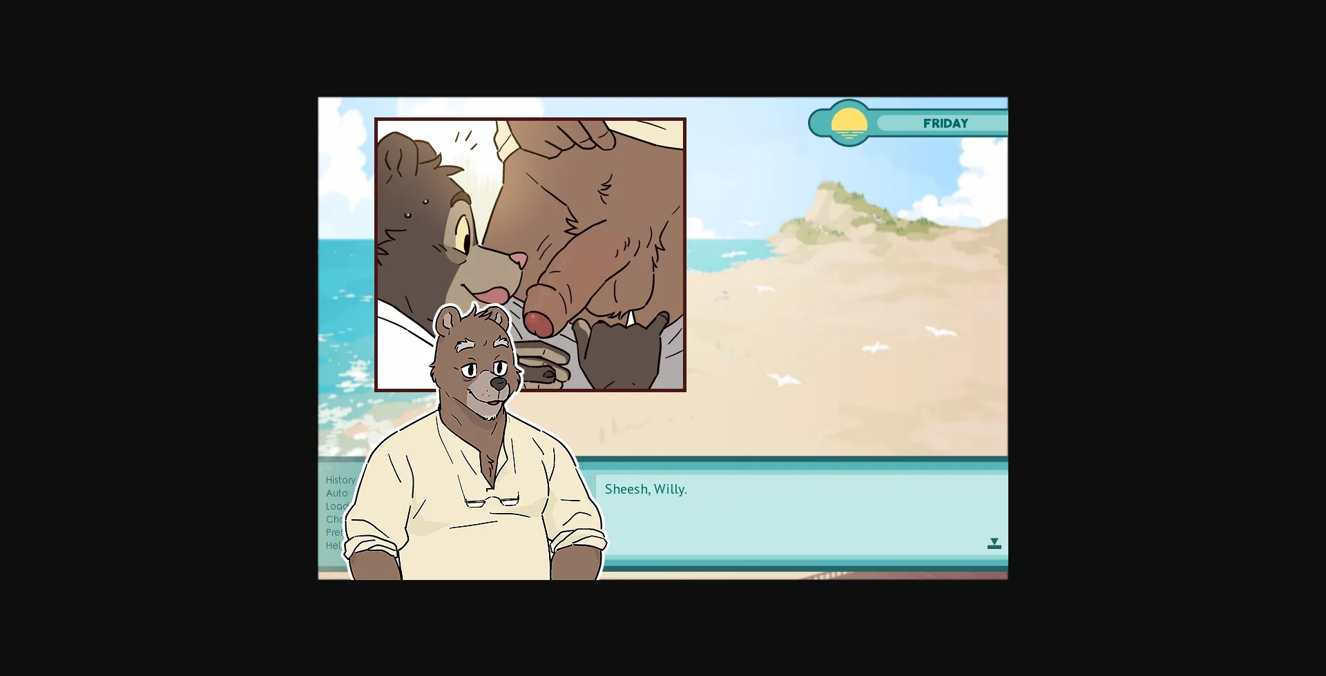 Ren'Py Completed Willy Bear Beach 2 [Final] [Artdecade] | Free Adult Games