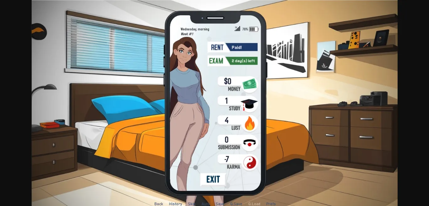 Ren'Py Crossing the Lines [Day4 Alpha] [Temptales Studio] | Free Adult Games