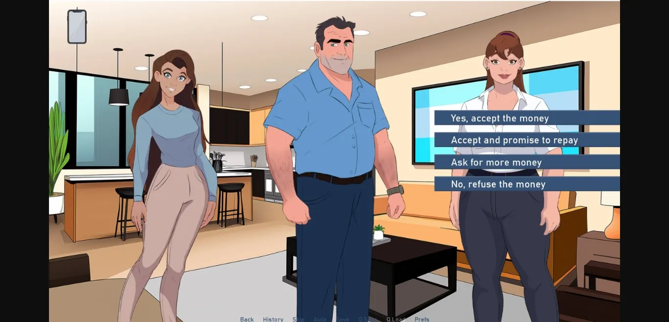 Ren'Py Crossing the Lines [Day4 Alpha] [Temptales Studio] | Free Adult Games