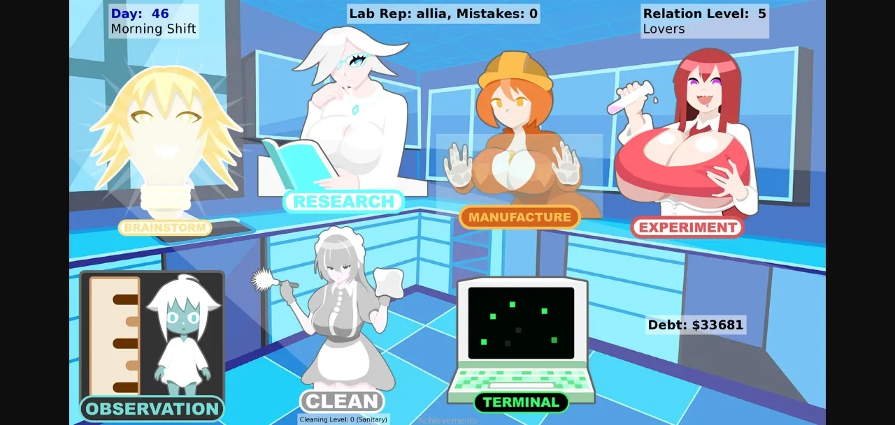 Ren'Py Goddess Maker - Lab of God [A.2] [Ascension Simulation] | Free Adult Games