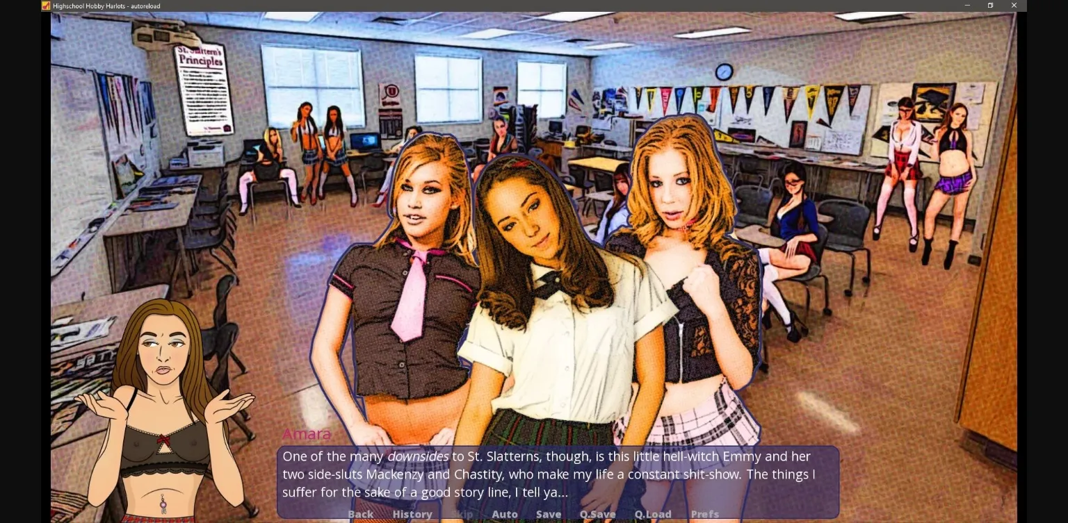 Ren'Py High School Hobby Harlots [v1.9] [Hobby Harlot Games] | Free Adult Games