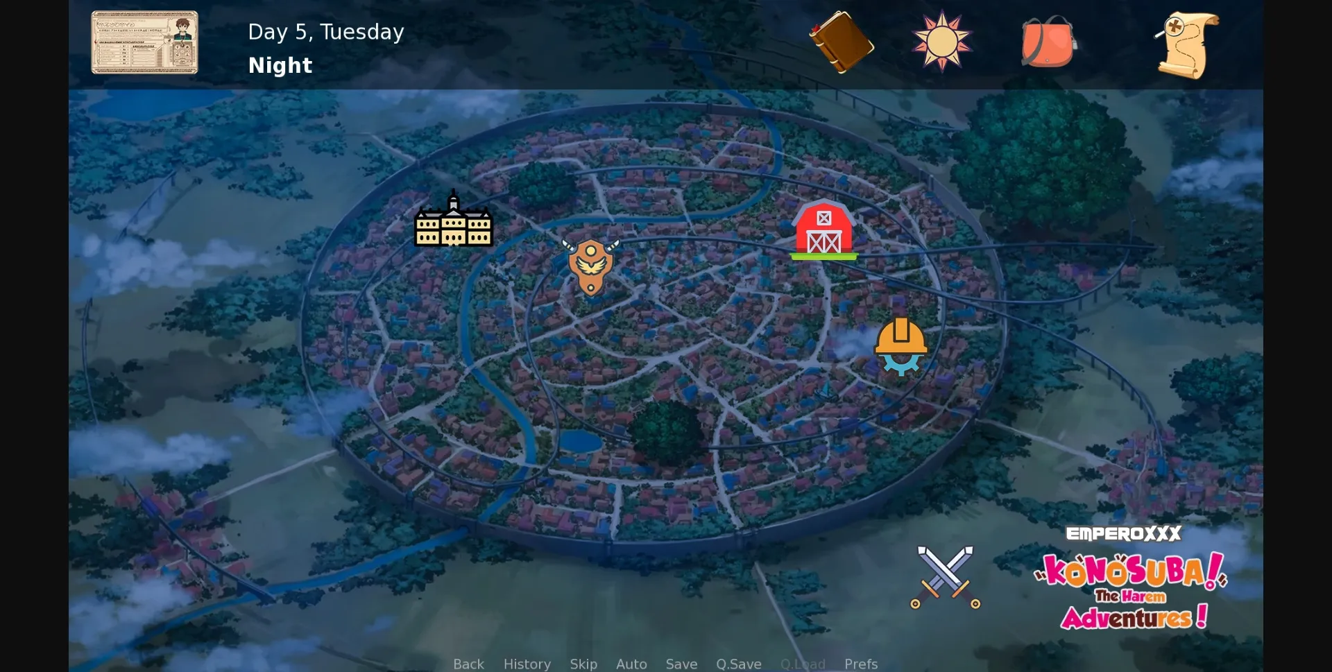 Ren'Py KonoSuba - The Harem Adventures [v2.5b] [EmperoXXX Anime] | Free Adult Games