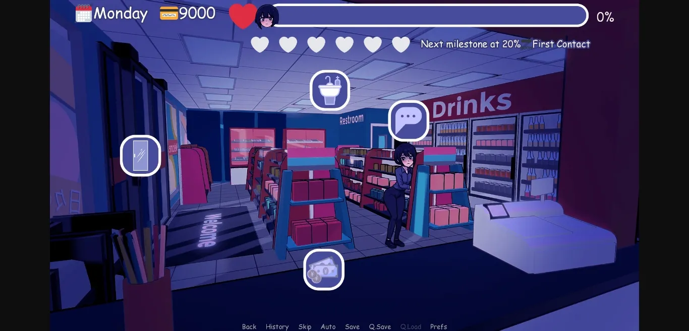 Ren'Py Midnight Shifts with Femboy [Demo] [icanfixthatgames] | Free Adult Games