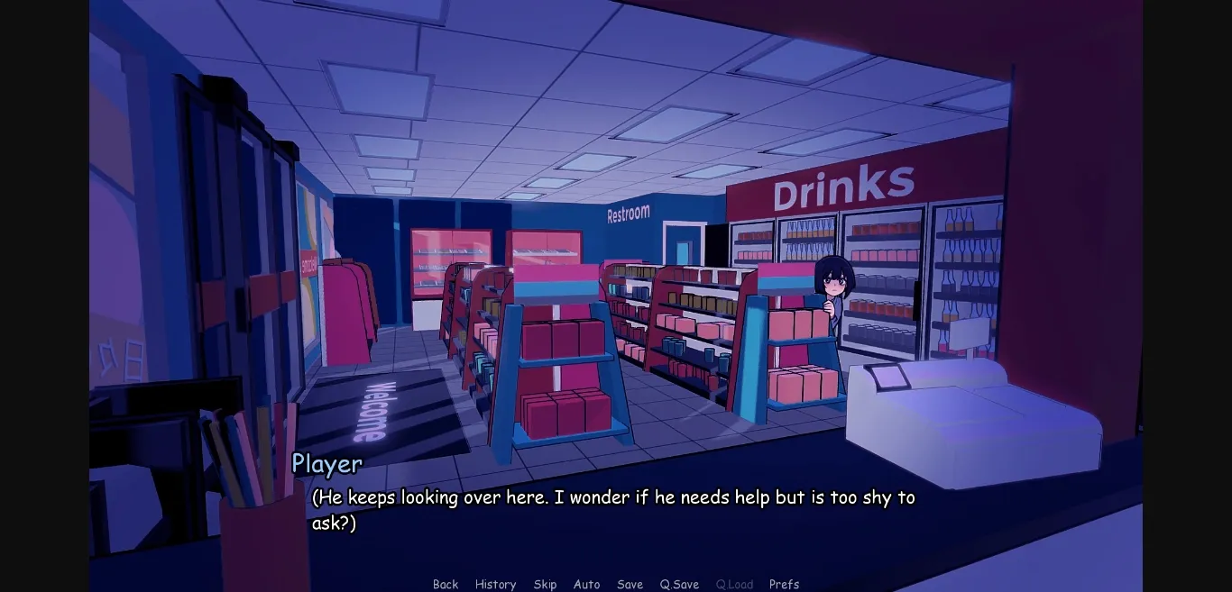 Ren'Py Midnight Shifts with Femboy [Demo] [icanfixthatgames] | Free Adult Games