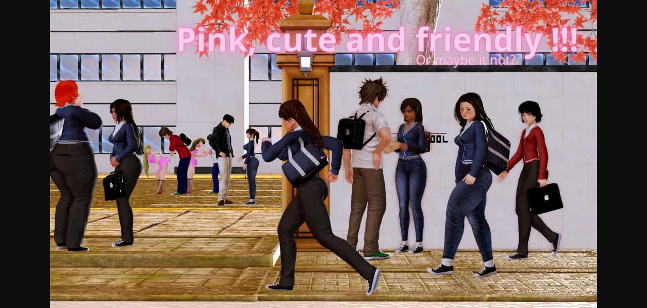 Ren'Py Pink Cute and Friendly or Maybe Not  [Alpha 0.0.1] [Kawai Shrek Bomberman] | Free Adult Games