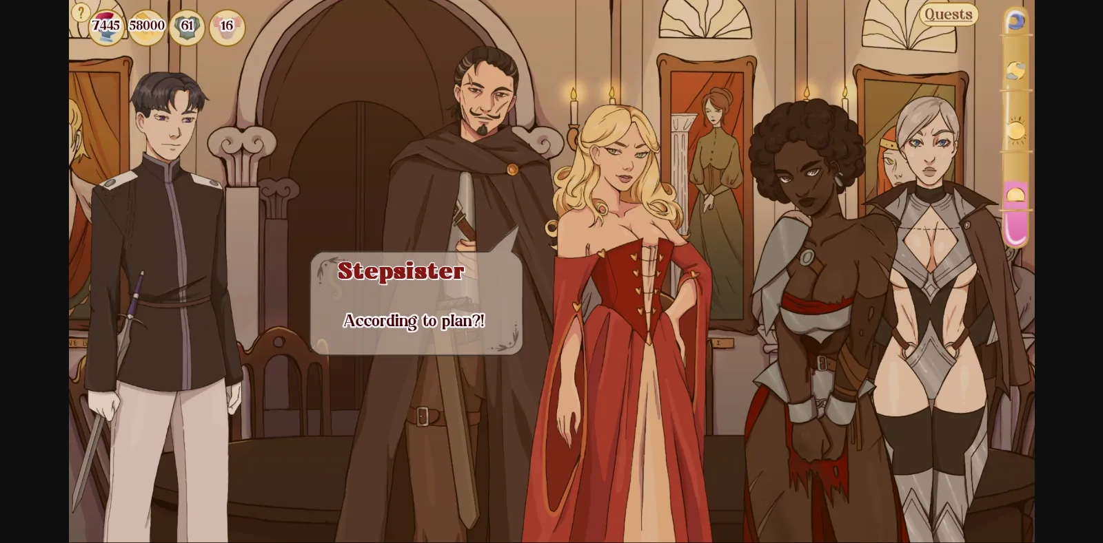 Ren'Py Queendoms [v0.10.9] [Hide&Play] | Free Adult Games