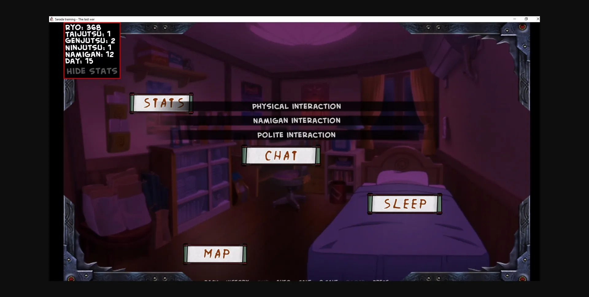 Ren'Py Sarada Training  The Last War [v3.8] [Kamos] | Free Adult Games